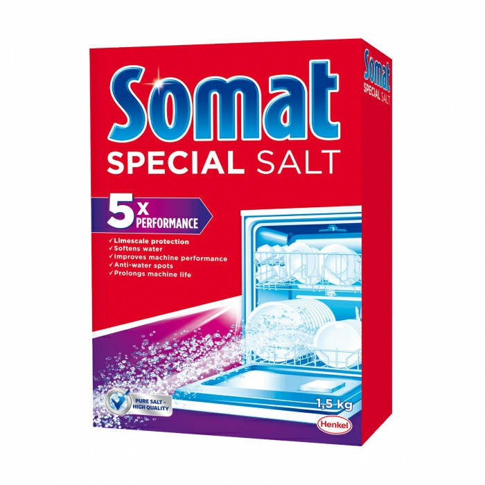 

Соль Сомат для посудомоечных машин Somat Special Salt 1.5 кг.