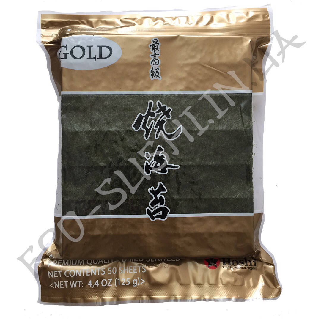 

Водоросли Нори GOLD 100 шт.