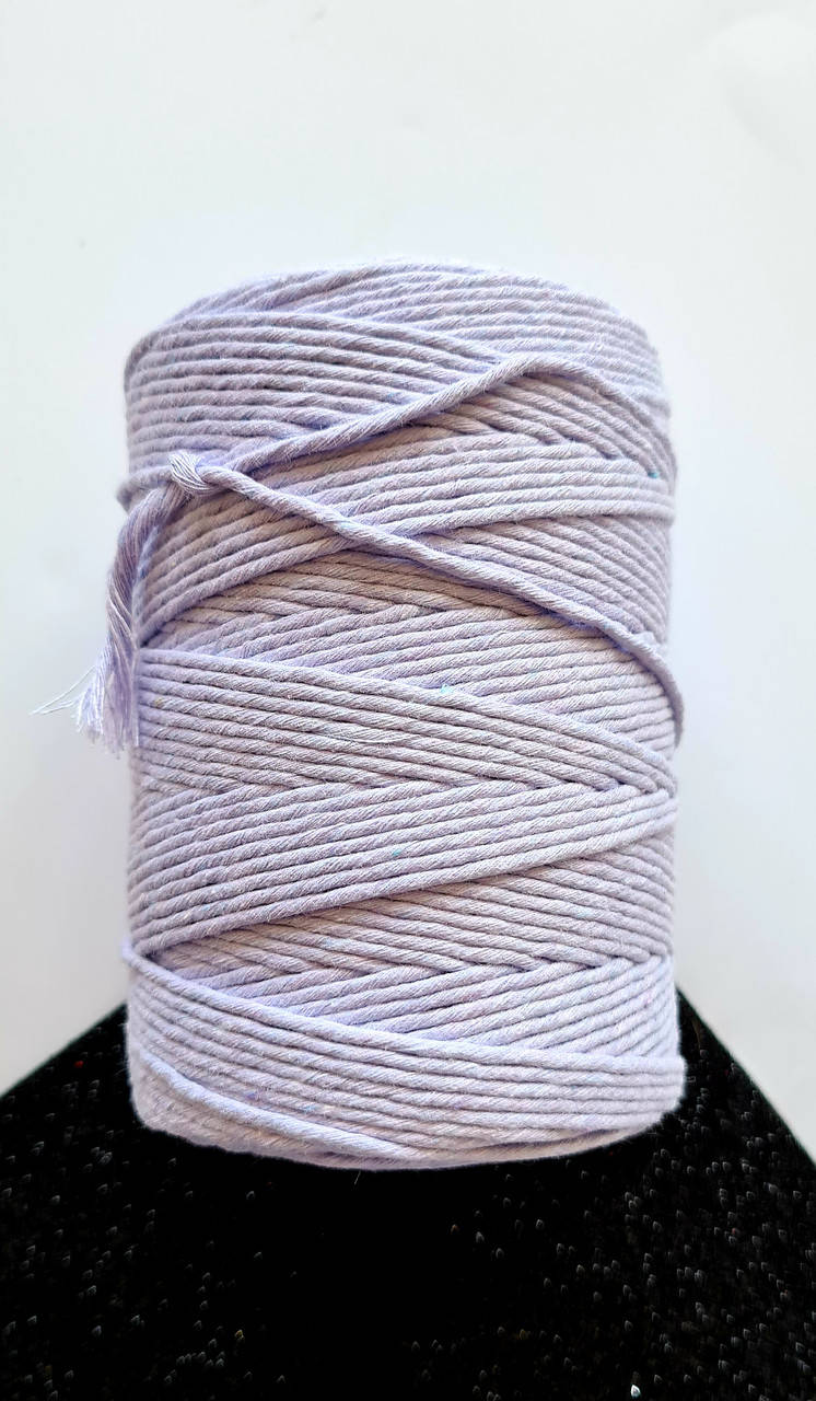 

Шнур хлопковый Макраме 2мм Лаванда