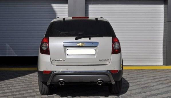 

Защита заднего бампера труба Chevrolet Captiva 2006+ г.в. Шевролет Каптива