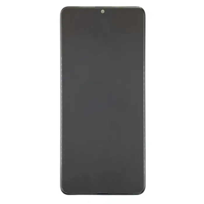 

Дисплейний модуль для Samsung A31 (A315) Oled with frame Black, Черный