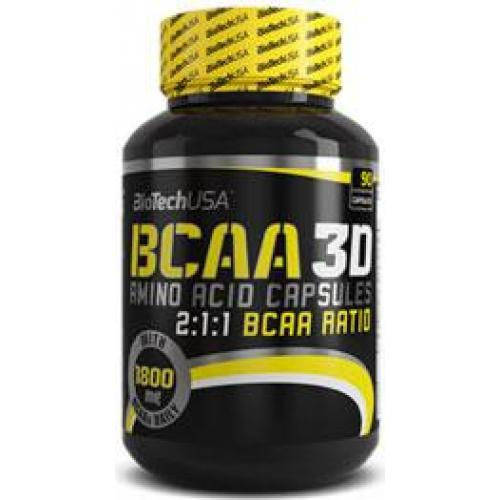 

Амінокислоти BCAA 3D Biotech (90 капсул)