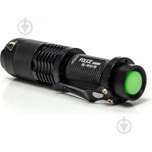 

Фонарик ручной BL 1812-T6 Cree XM-L T6, аккумуляторный, металл, режимов работы 5, фонарь ручной, фонари