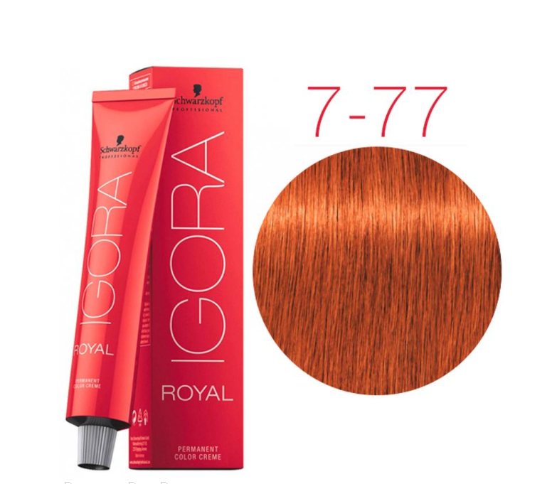 

7-77 Середньо-русий мідний екстра Schwarzkopf Professional