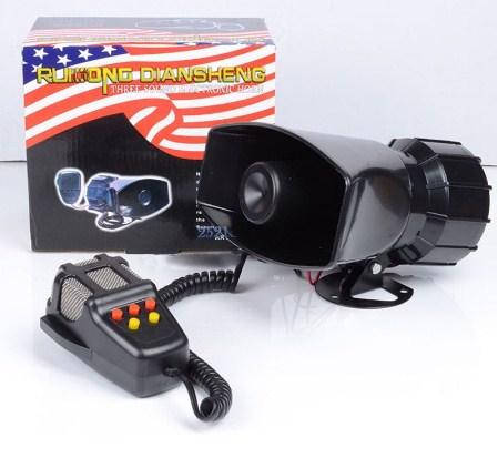 

СИРЕНА 5 ТОН ПОЛИЦЕЙСКАЯ ЗВУКОВОЙ СИГНАЛ МЕГАФОН 100W ГРОМКАЯ