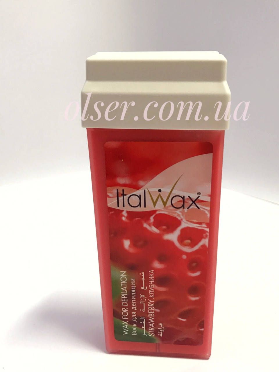 

Воск для депиляции ItalWax, в картридже, 100 мл. Клубника