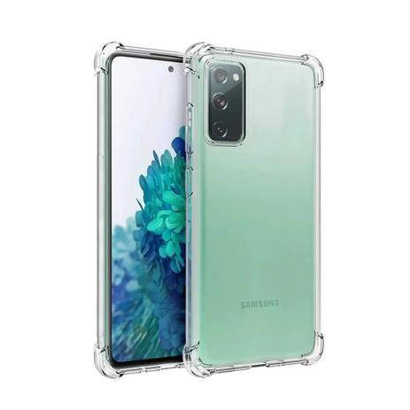 

Противоударный прозрачный силиконовый чехол на Samsung Galaxy S20 FE