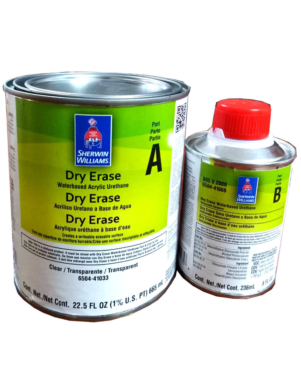 

Маркерная краска Sherwin-Williams Dry Erase, прозрачная на 5 кв.м.