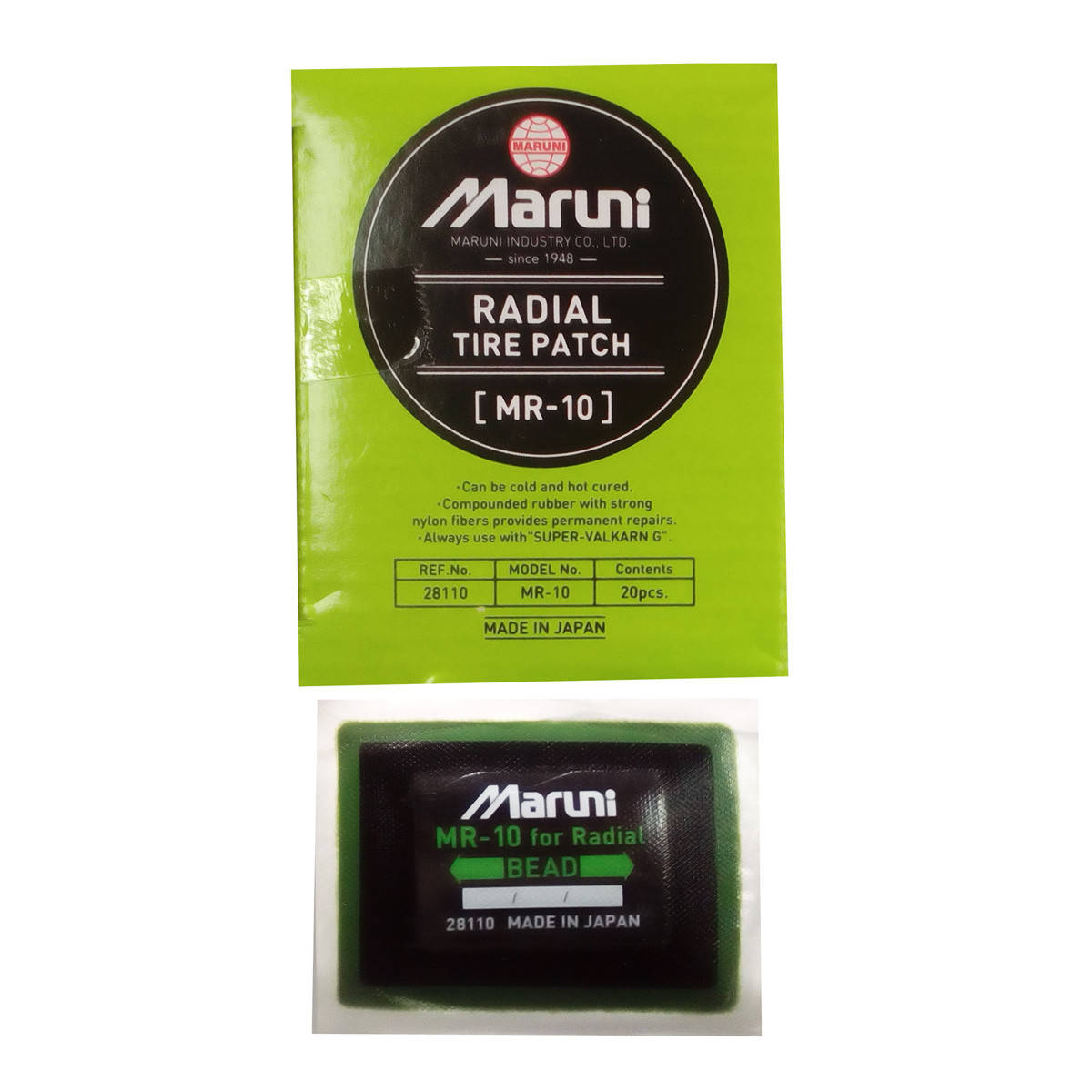 

Латка (заплата) кордовая MR-10 для ремонта радиальных шин