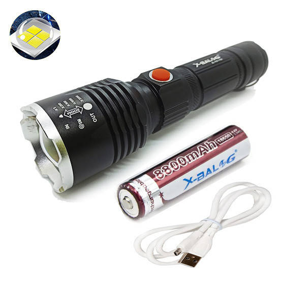 

Фонарь ручной X-Balog BL-P07-P50, Серый