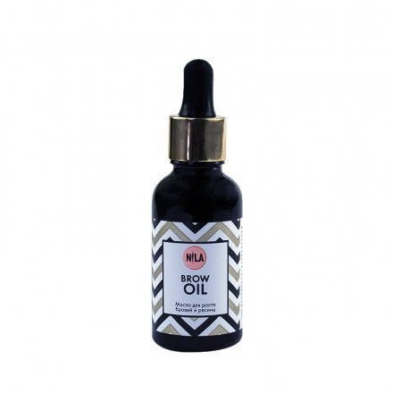 

Nila Brow Oil Масло для роста бровей и ресниц, 30мл