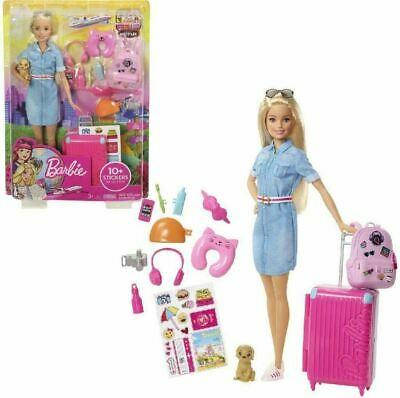 

Кукла Барби Путешественница Barbie Doll and Travel Set with Puppy, Mattel