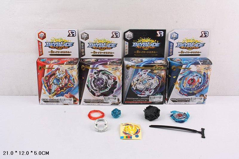 

Игровой набор BB821A BeyBlade (240шт/2) запускалка, 4 вида,в кор. 21*12*5см