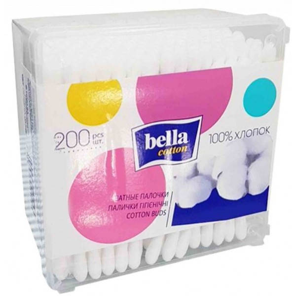 

Ватные палочки Bella Coton, 200 шт