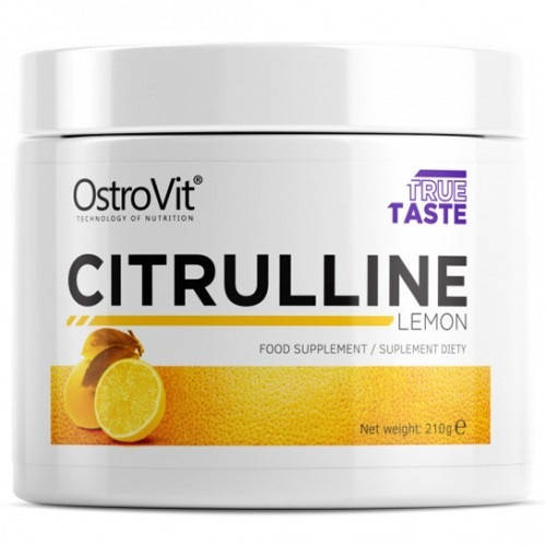 

Цитруллин OstroVit - Citrulline (210 грамм) lemon/лимон