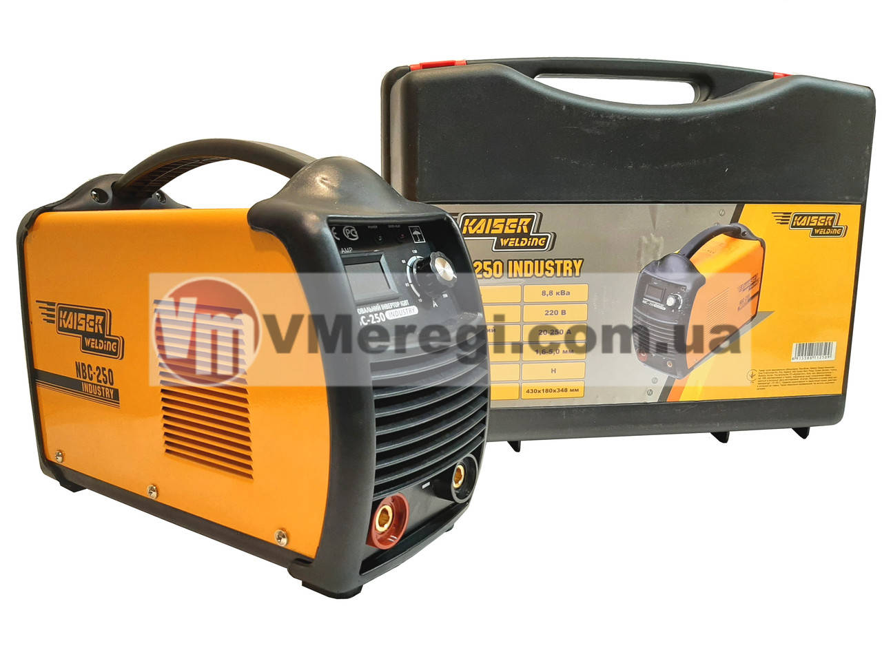 

Сварочный инвертор Kaiser Welding NBC-250 Industry (Оборудован дросселем)