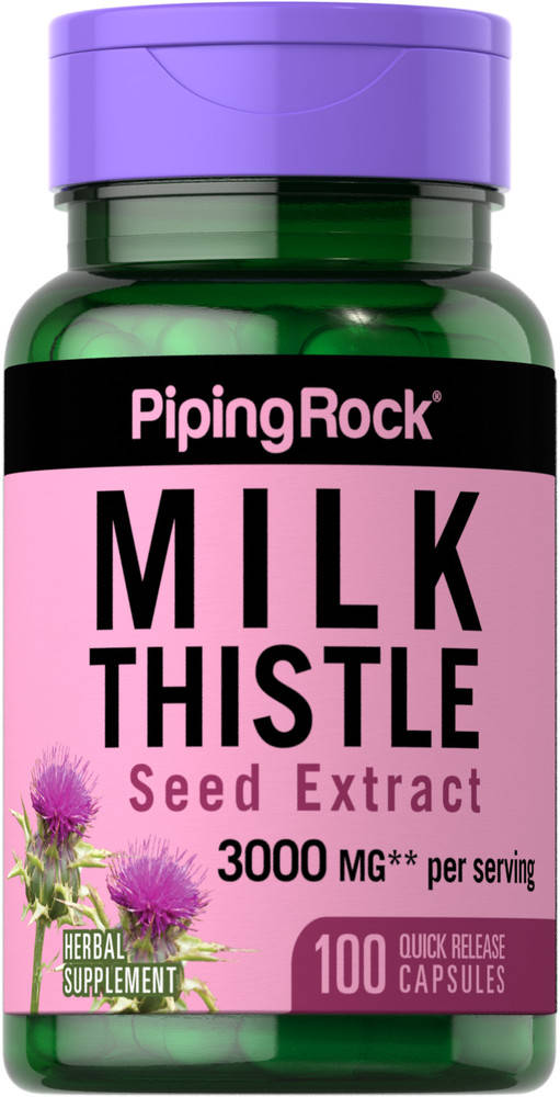 

Milk Thistle Seed Extract 3000mg 100 caps