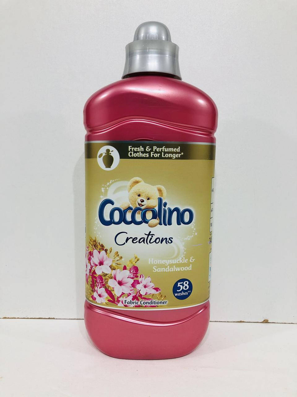 

Ополіскувач для тканин Coccolino Honeysuckle & Sandalwood 58 прань 1.45 л.