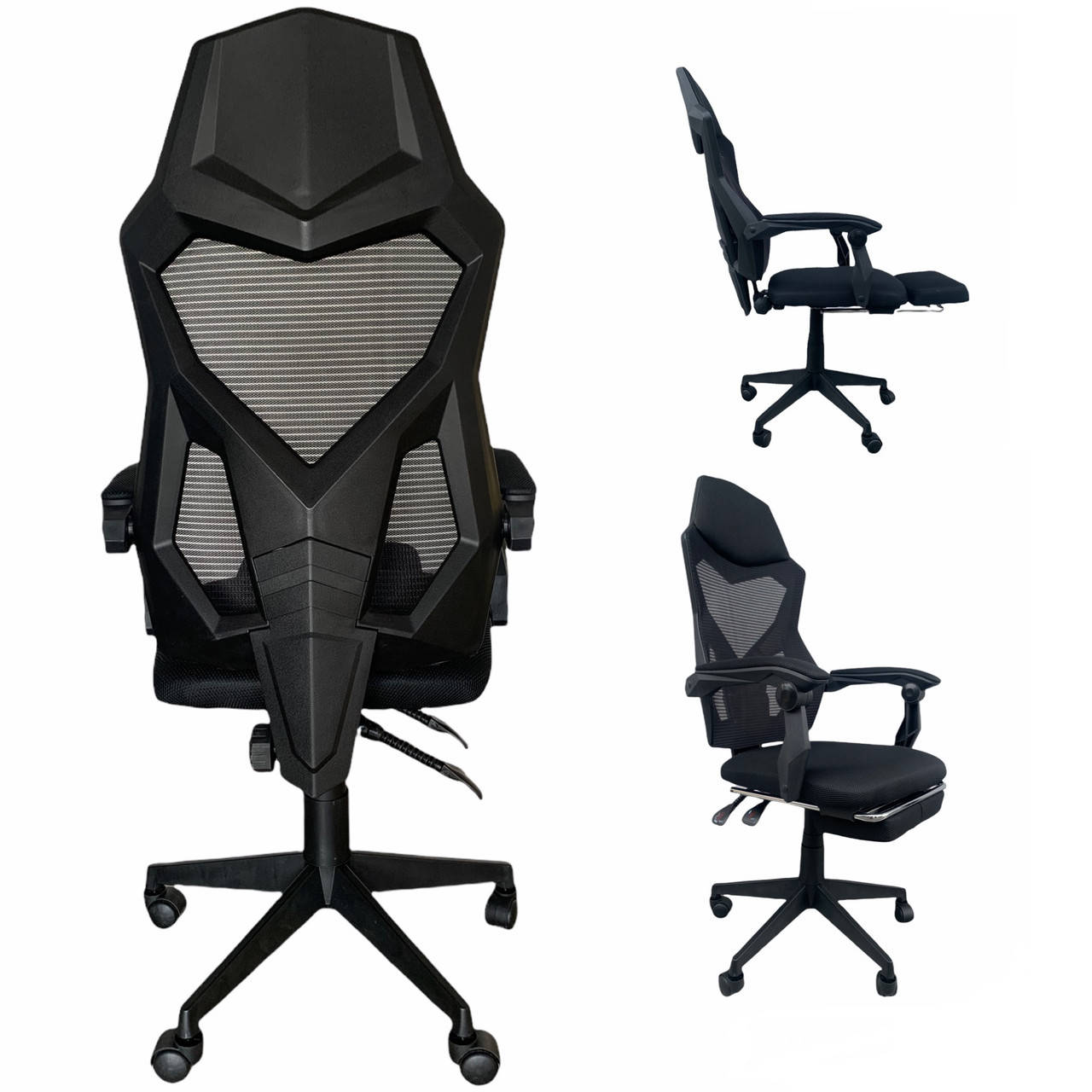 

Кресло геймерское PRESTIGE SIA черное игровое кресло офисное, Черный