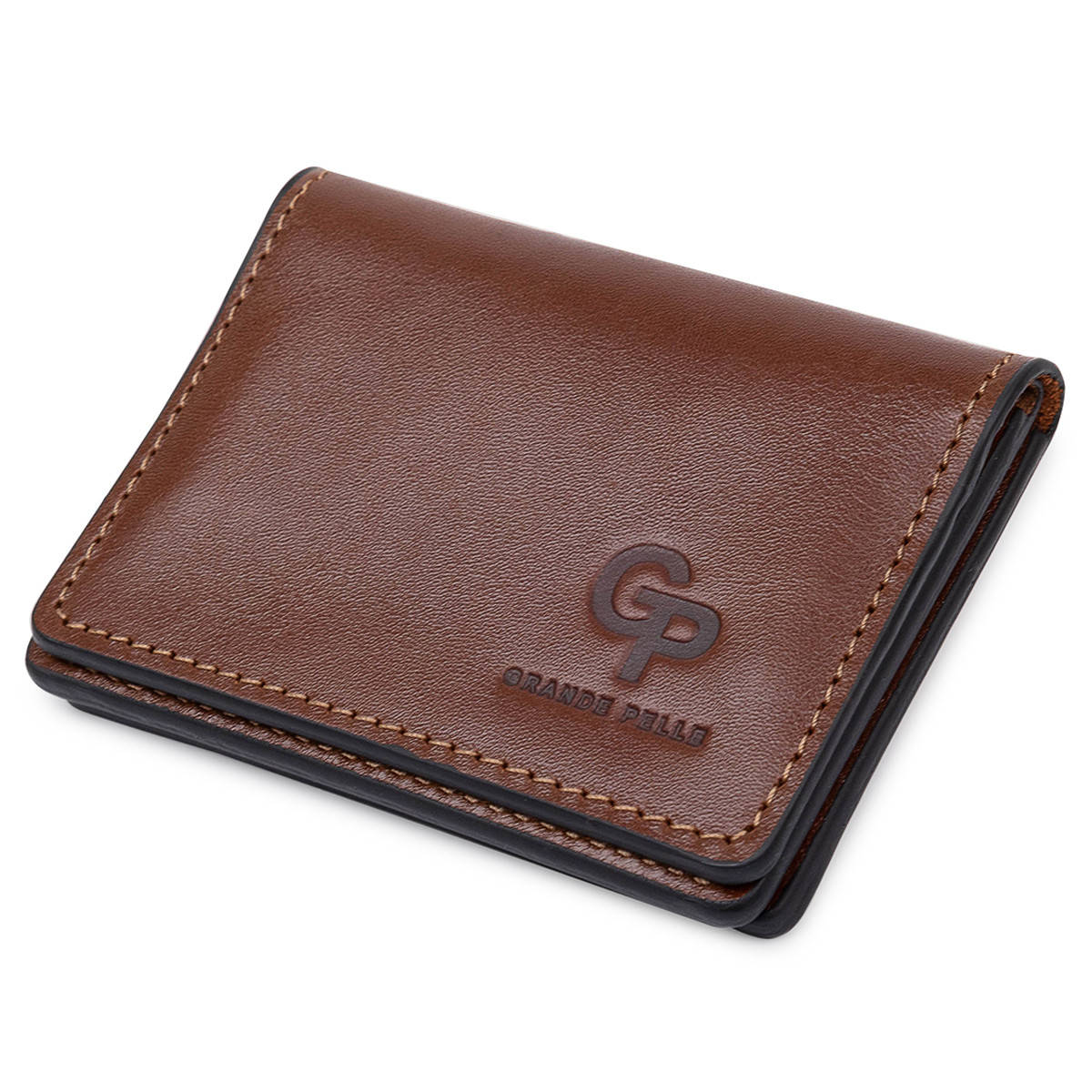 

Кожаная обложка для прав GRANDE PELLE 11538 Коричневый FS