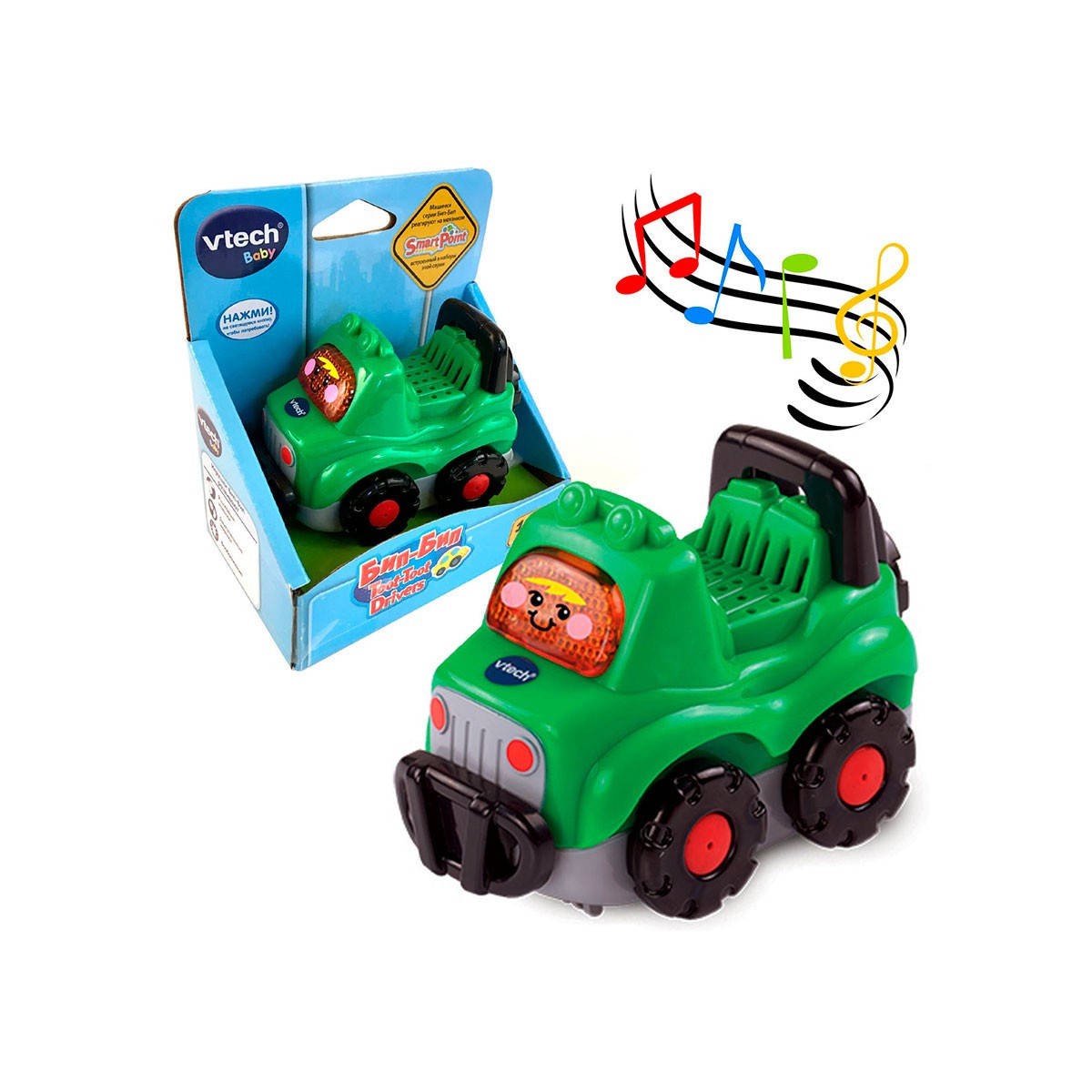 

Развивающая игрушка VTech Бип-Бип Внедорожник (80-164226)