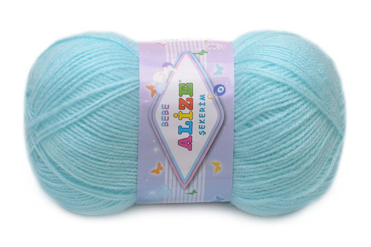 

Alize Sekerim bebe, св. бирюза №189, Бирюзовый
