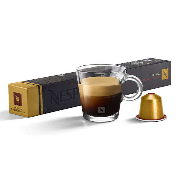 

Набор кофе в капсулах Nespresso Volluto Decaffeinato,10 капсул