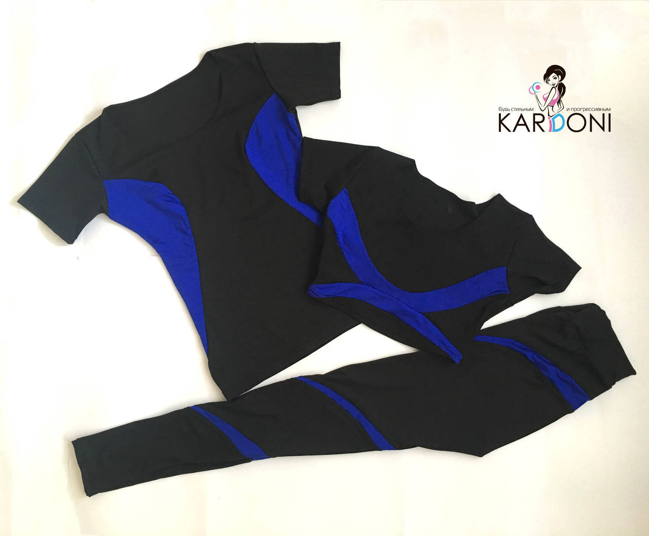 

Костюм для фитнеса женский " 3 RUN", Белый