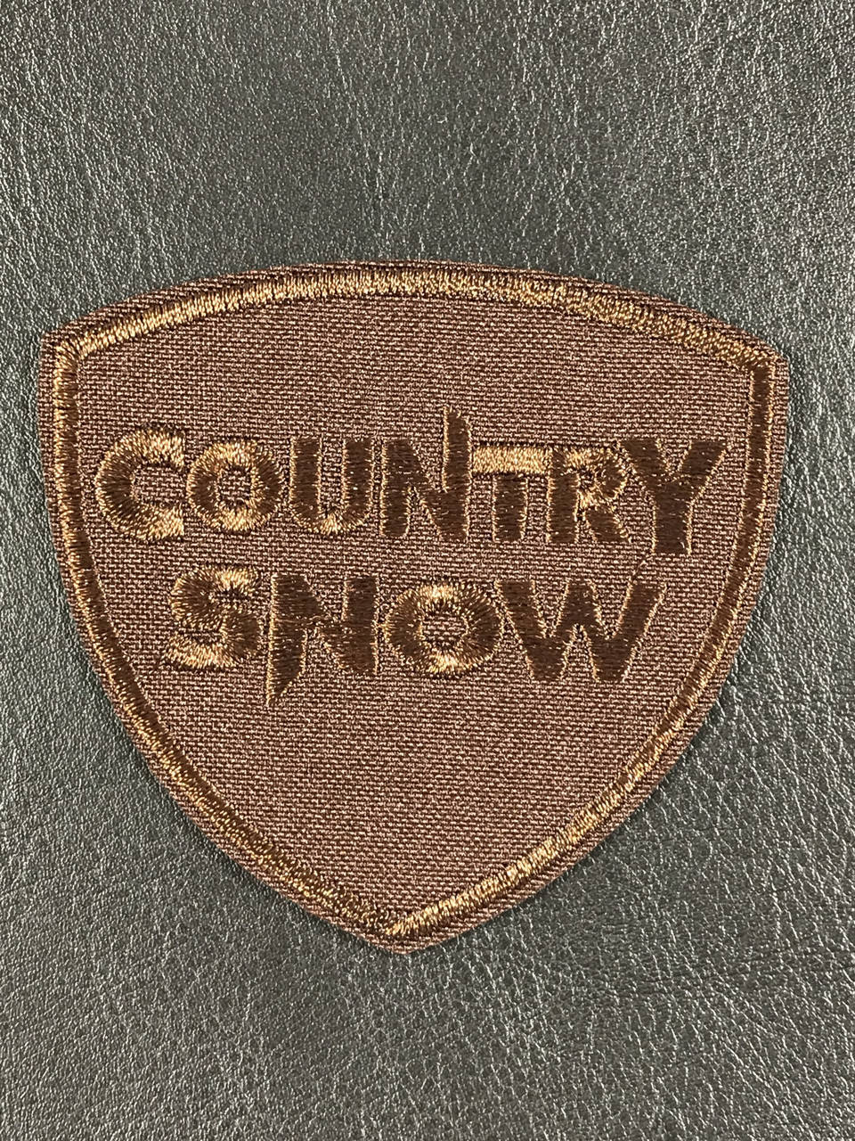 

Нашивка Country Snow цвет коричневый 72x67 мм