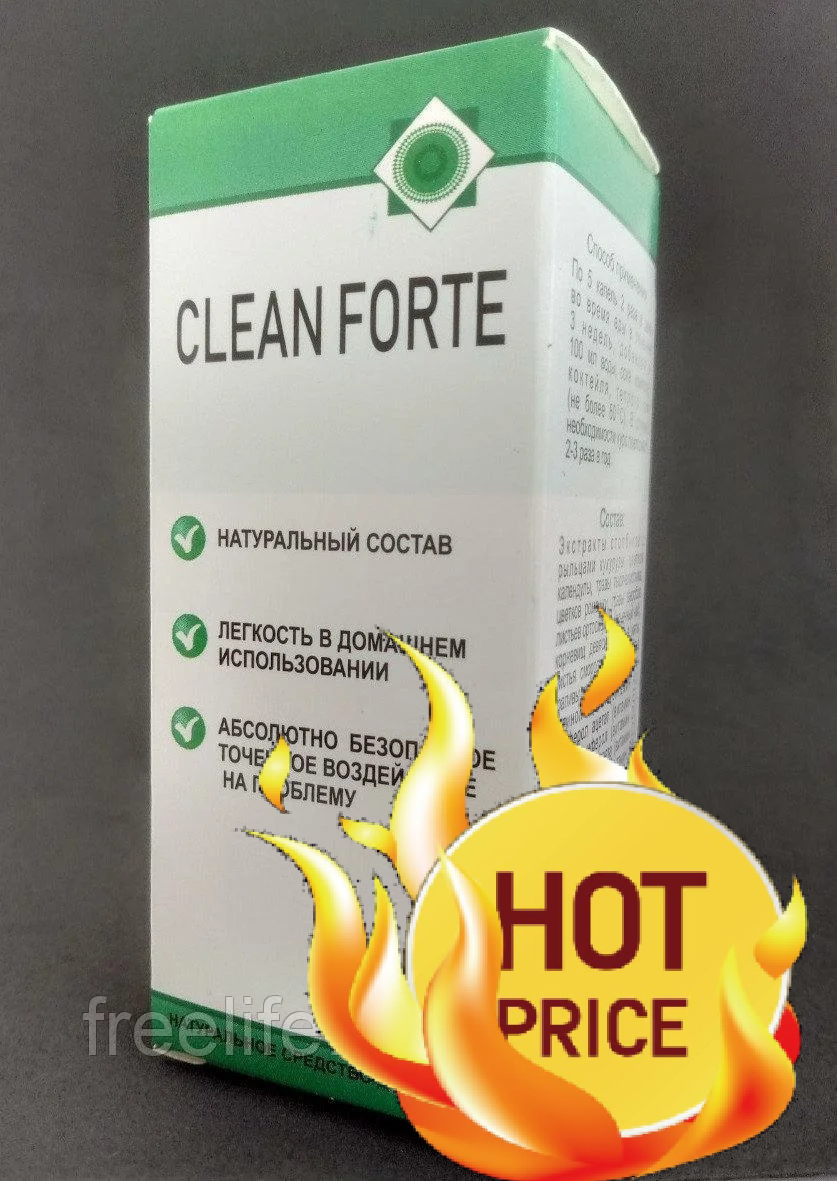 

Clean Forte - Капли для очищения печени Клин Форте, официальный сайт, 6716