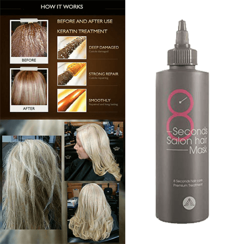 

Восстанавливающая питательная маска для волос Masil 8 Seconds Salon Hair Mask, 200мл