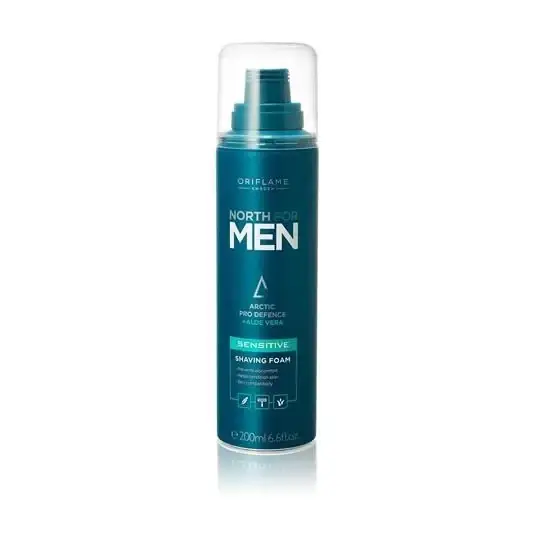 

Мужская пена для бритья для чувствительной кожи NORTH FOR MEN