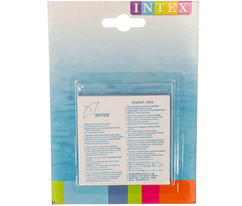 

Ремкомплект Intex для матрасов, кругов и бассейнов