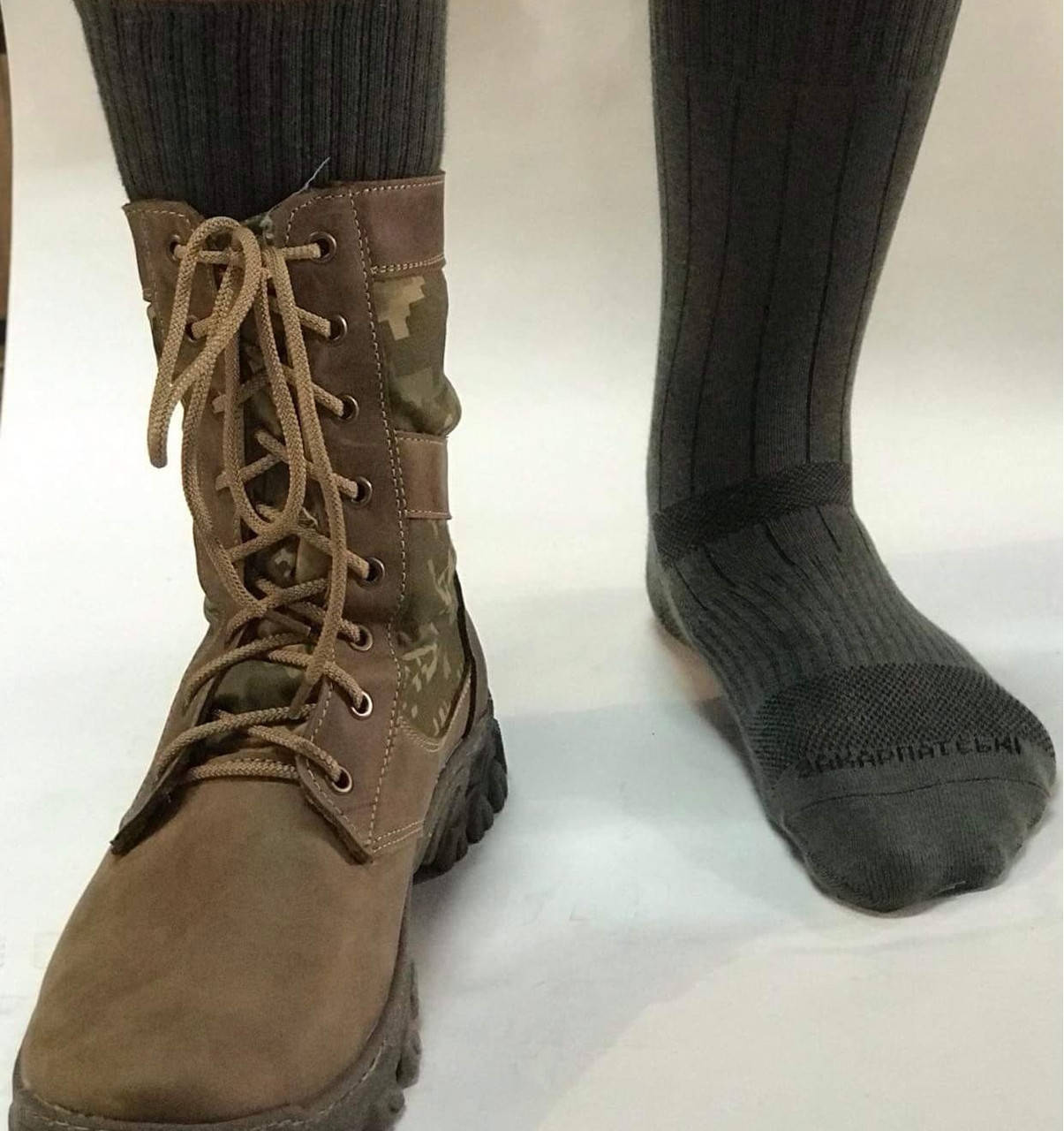 

Тактичні шкарпетки ТМ "Закарпатські штрімфлі". 35-37, 38-41, 42-45, 45-47