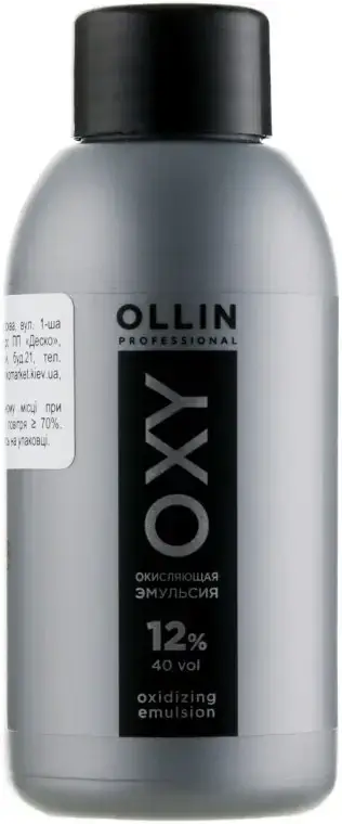 

Окисляющая эмульсия 12% 40 vol. Ollin Professional Color Oxidizing Emulsion 90 мл