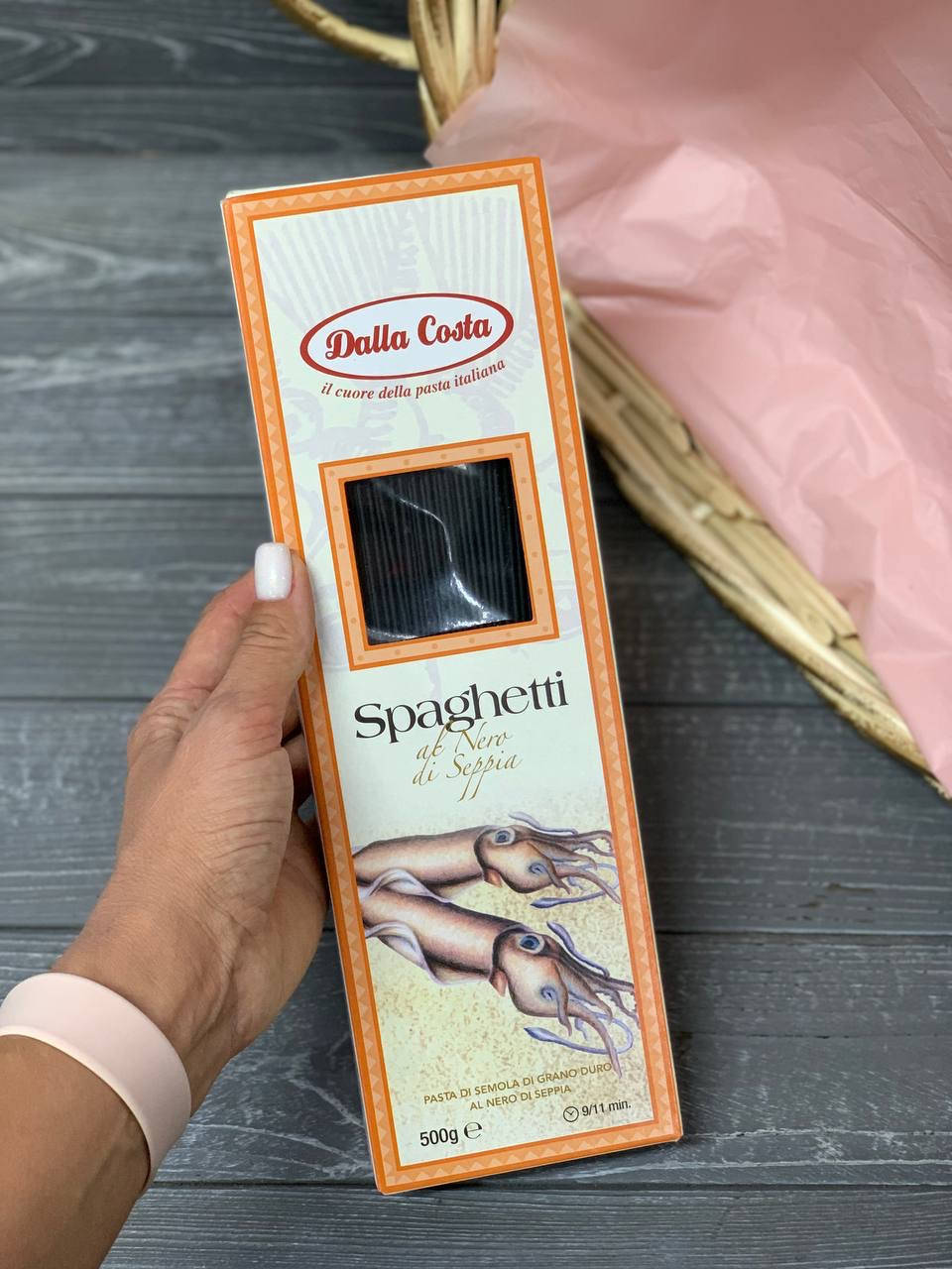 

Спагетті з чорнилом каракатиці Dalla Costa Spaghetti al Nero 500g
