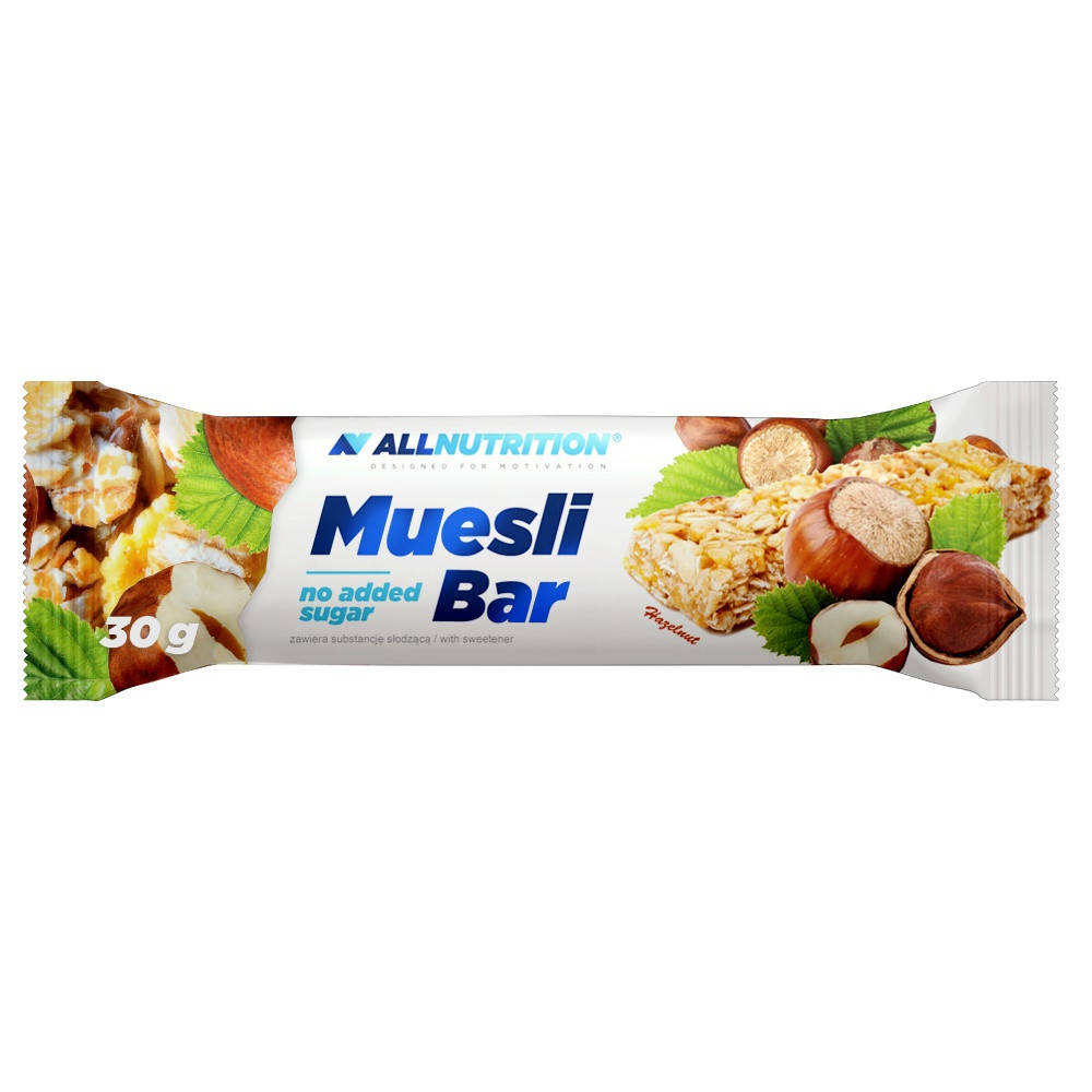

Протеиновый батончик Muesli bar AllNutrition 30g со вкусом Лесной Орех