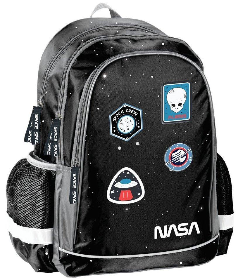 

Школьный рюкзак для мальчика Paso Nasa PP20NS-081, Черный