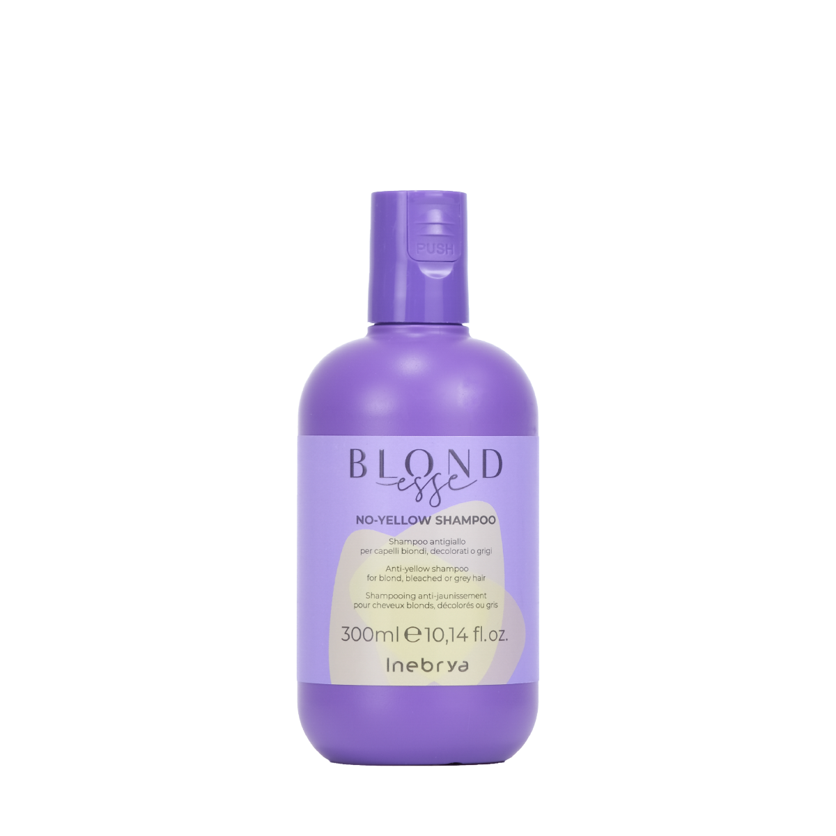 

Шампунь для осветленных или седых волос от желтизны Inebrya No-Yellow 300ml