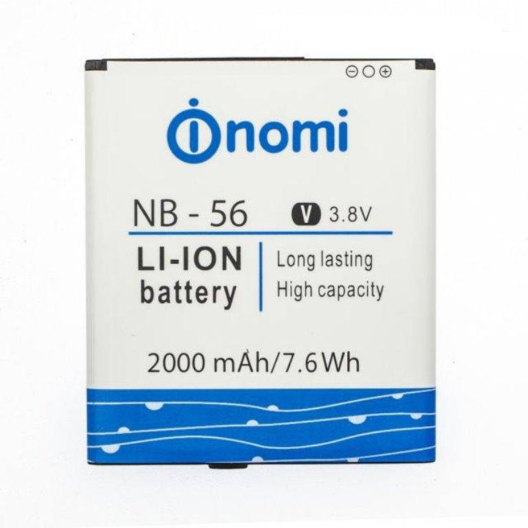 

Аккумулятор для Nomi i503 Jump NB-56 2000mAh