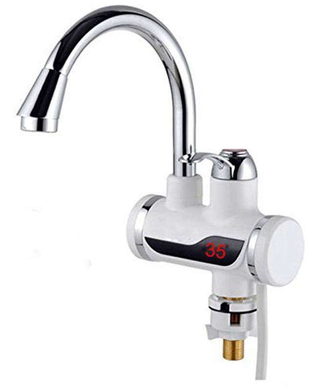 

Кран c экраном проточный водонагреватель Делимано дисплеем Польша