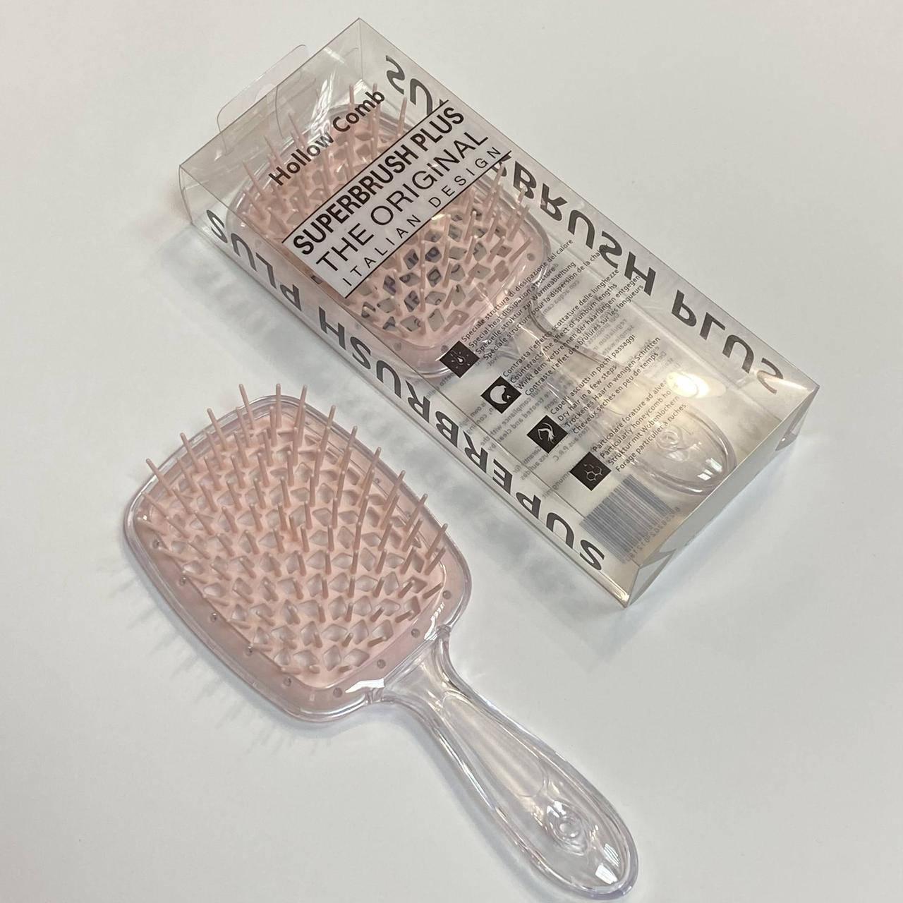 

Расческа для волос Superbrush Plus Hollow Comb, Бирюзовый