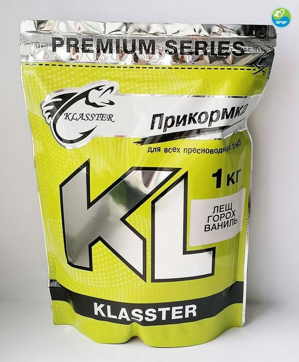 

Прикормка KLASSTER Premium ЛЕЩ-ВАНИЛЬНЫЙ ГОРОХ, 1кг