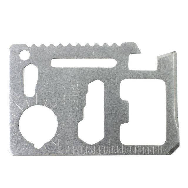 

Мультитул E-SMART стальной универсальный 9 в 1 нож пила гаечный ключ линейка