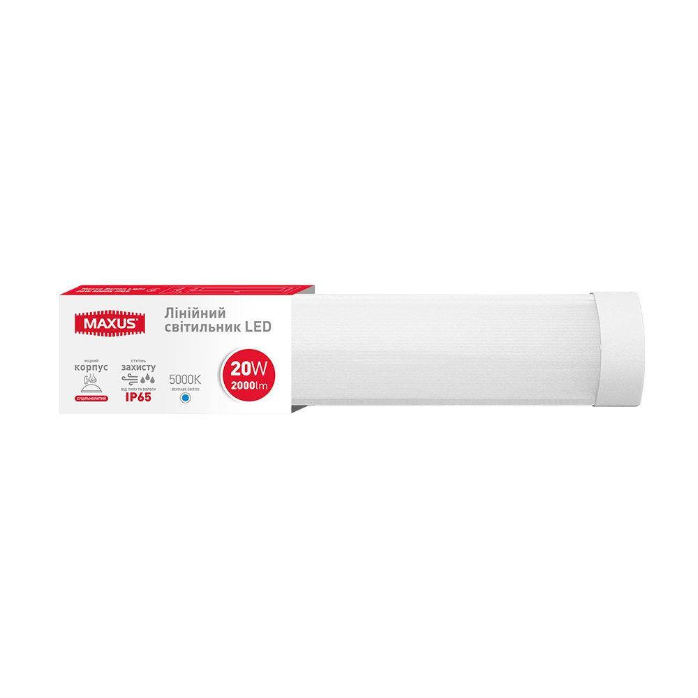 

Світлодіодний світильник Maxus Batten Light 20W 5000K IP65