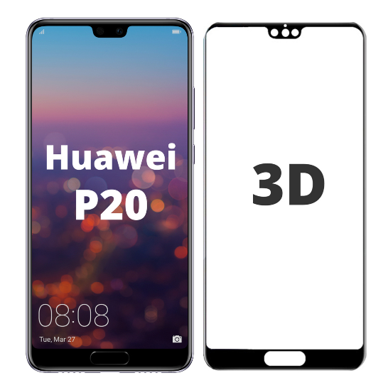 

Защитное стекло 3D для Huawei P20 (хуавей п20 )