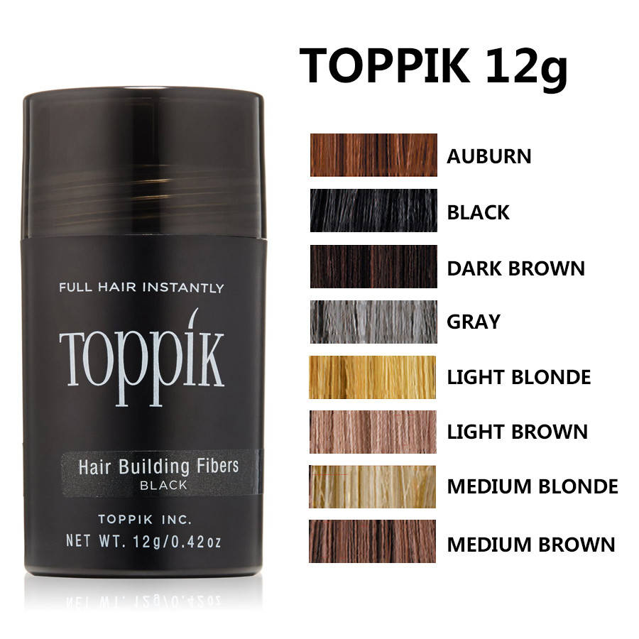

Загуститель для редких волос Toppik 12 гр. (вся палитра цветов)