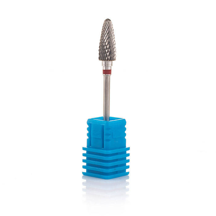 

Фреза твердосплавная Nail Drill для снятия гель-лака (Кукуруза) 092 03 (красная насечка)