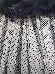 

Еврофатин Горошки флок 5 мм № 418 черный