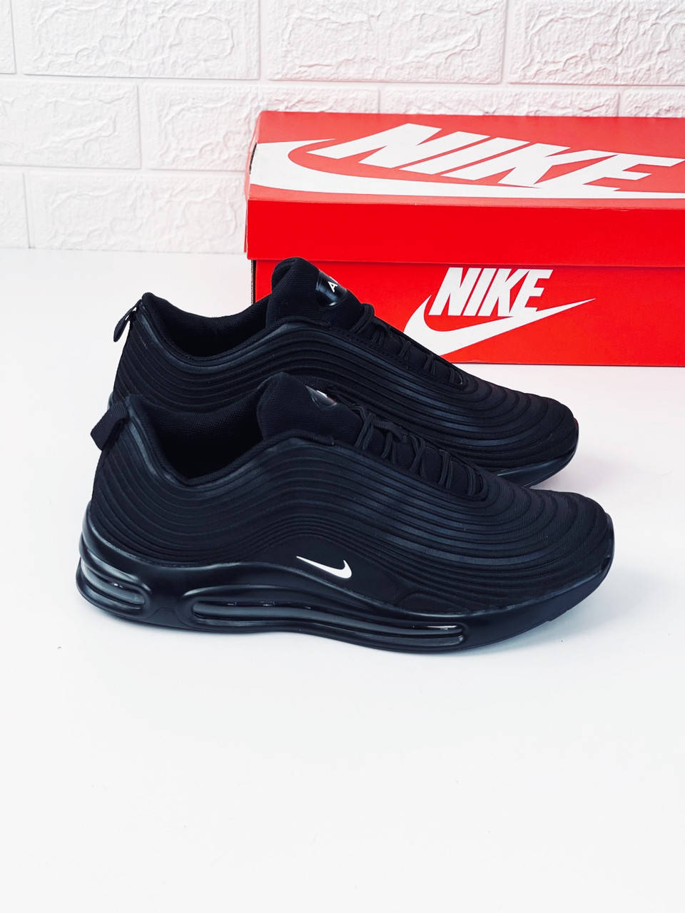 

Кроссовки мужские nike air max 97! Кросовки найк аир макс красовки 41, Черный